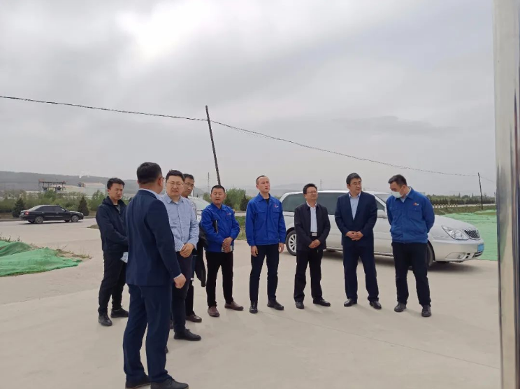 蘭石重裝公司來市產(chǎn)投集團考察交流(圖1)